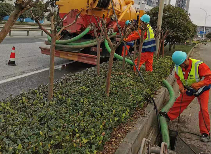 白山市政管道清淤