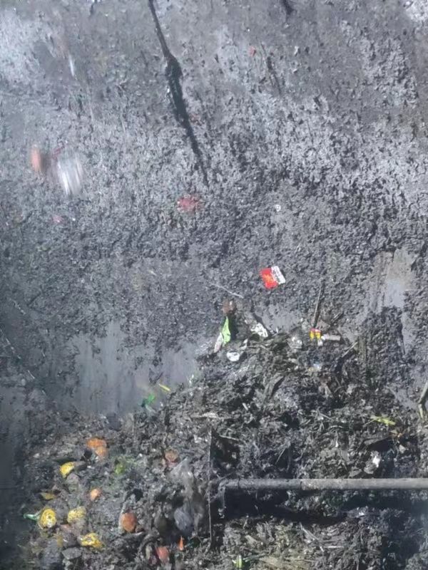 白山污水池清理